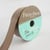Bobinette Frou-Frou - 6 m x 16 mm - Satin bord brillant - Taupe