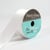 Bobinette Frou-Frou - 5 m x 25 mm - Satin double face - Neige