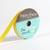 Bobinette Frou-Frou - 6 m x 6 mm - Satin double face - Tournesol