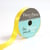 Bobinette Frou-Frou - 5 m x 9 mm - Satin pois - Tournesol