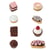 Set décoration mini gourmandises - 12 pièces - Wilton