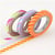 3 Masking tape - Rayures rouge/jaune - 6mm x 10 m