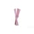 Lot de 10 pailles - Étoiles - Rose et blanc