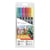 Lot de 6 feutres pinceau ABT à double pointe - Tombow - 6P-3 - Couleurs primaires testées dermatolologiquement