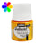 Pot 45 ml peinture tissu Pébéo Setacolor Daim - Bouton d'or - Transparent
