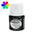 Pot 45 ml peinture tissu Pébéo Setacolor Daim - Noir - Transparent