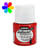 Pot 45 ml peinture tissu Pébéo Setacolor Daim - Rouge cardinal - Transparent