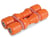 Latin Percussion Duoshake Loud - Shaker - en 2 parties - 6.5" - orange
