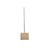 Powertex - socle bois - 7x7x30 cm