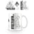 Star wars the mandalorian mug line art