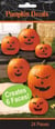 Lot de 24 sticker Amscan - Visages de citrouille