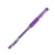 Stylo roller - Violet pailleté - Pointe moyenne - Cultura