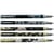 1 stylo plume - Bleu - Rollink - Plume moyenne - Ink Metal - Dark Vegetal - Designs assortis