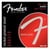 Jeu de 6 cordes pour guitare électrique en acier plaqué nickel - Super 250 guitar strings - Fender