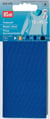 Pièce de coton termocollant bleu Prym - 12 x 45 cm 