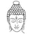 Motif strass - Bouddha - KI Sign