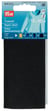 Thermocollant noir tissu lourd - 12x45cm