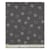 Coupon de tissu Frou Frou - 45x55 cm - Odonata pissenlit gris