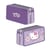Trousse Alpa - Hello Kitty Flowers - 2 compartiments - Rectangulaire - Violet