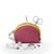 Trousse de couture pour le voyage - fuchsia