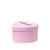 Urne en carton coeur - rose - 25 cm