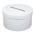 Urne en carton blanc - rond - 25 cm