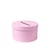 Urne en carton ronde - rose - 25 cm