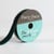 Bobinette Frou-Frou - 1,5 m x 9 mm - Velours - Emeraude