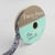 Bobinette Frou-Frou - 2 m x 9 mm - Velours - paillete Ciel d'orage