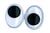 Yeux mobiles ovales sachet x 5 paires N°1