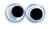 Yeux mobiles ronds x 5 paires N°2