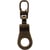 Zip - œillet métal - laiton antique