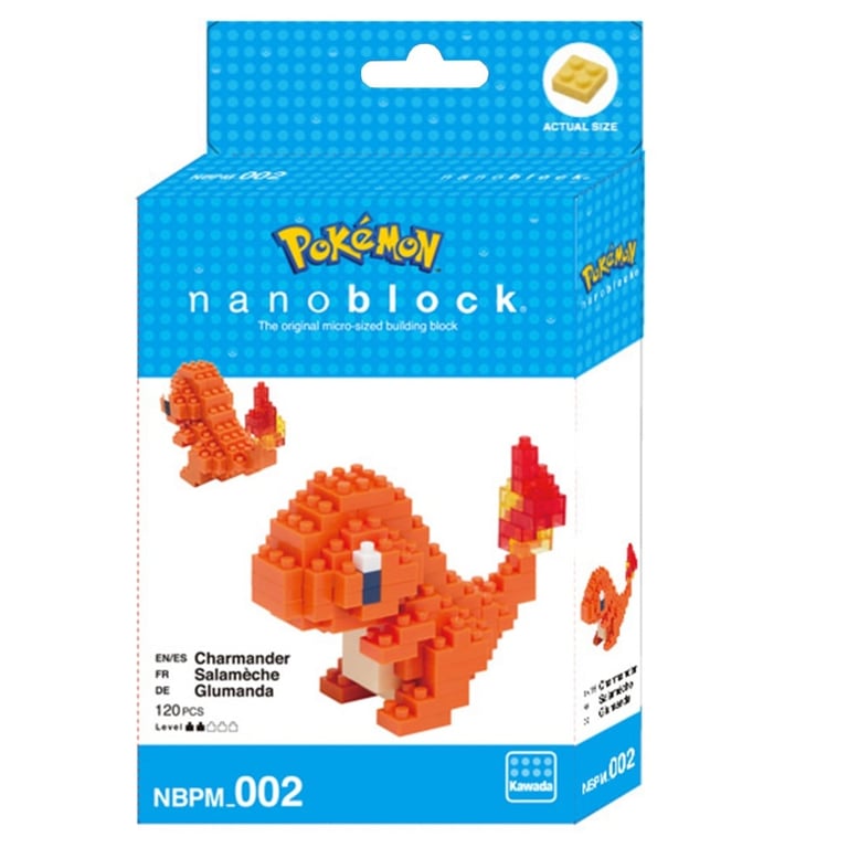 Salameche Pokemon Nanoblock Nanoblock Jeux De Construction Cultura