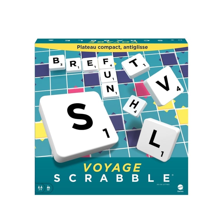 Scrabble Classique Mattel Jeu de Société et de Lettres Français Culture 