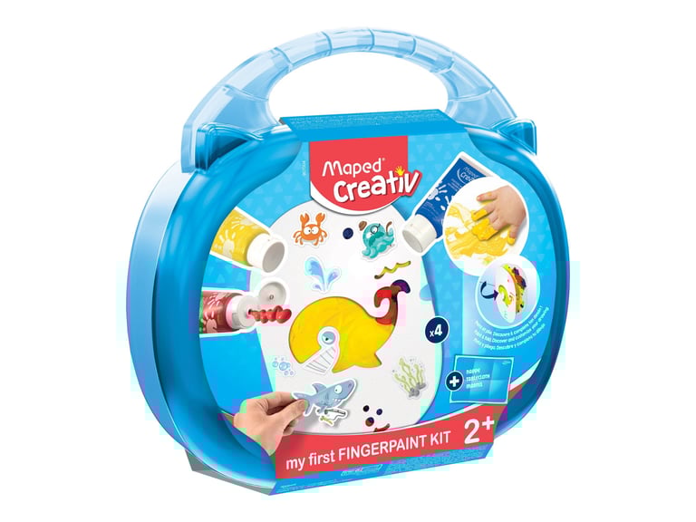 Kit Peinture Aux Doigts Peinture Aux Doigts Peinture Pour Enfant Cultura