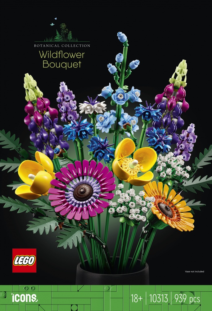 Bouquet de fleurs sauvages - LEGO® Ideas - 10313 | Cultura
