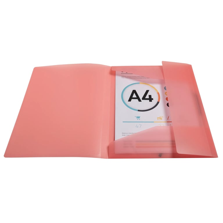Pochettes De Présentation Exacompta Kreacover - Lot De 10, Polypropylène Souple, Pochette A4 Transparente Personnalisable, Blanc