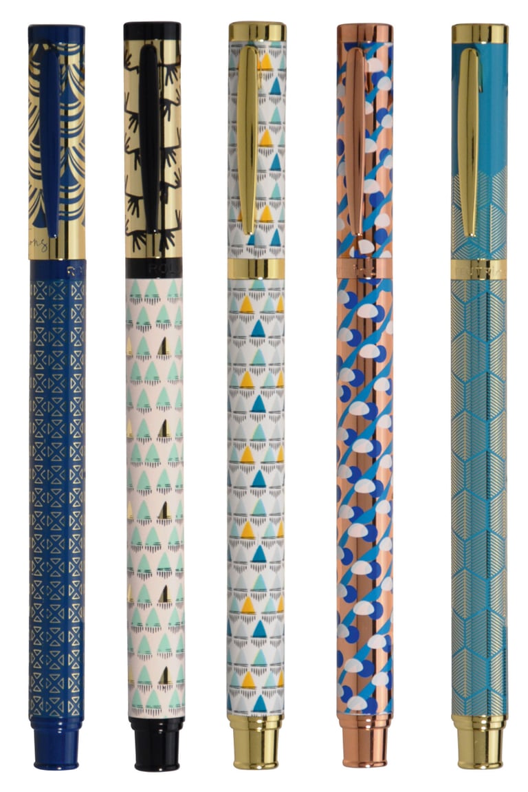 Rollink métal INK "Inspirations" designs assortis Roller à Cartouche