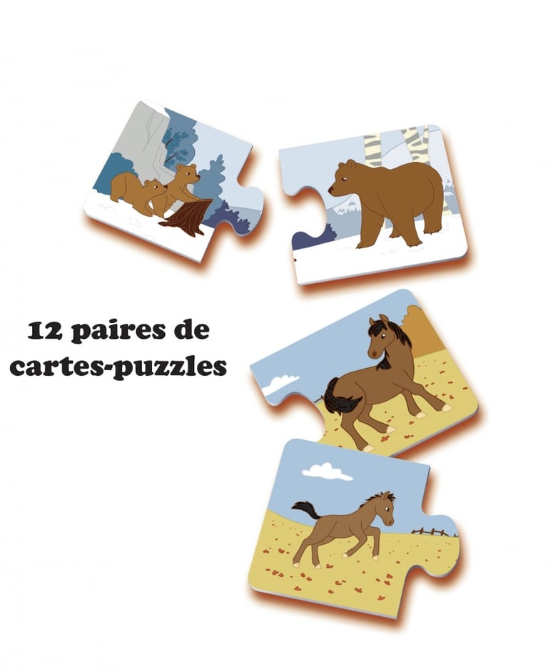 Maman Et Ses Petits Jeux Pour Decouvrir La Nature Et Les Animaux Jeux Pour Decouvrir Le Monde Jeux Educatifs Cultura