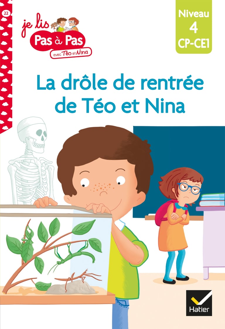 Téo et Nina CP CE1 Niveau 4 - La drôle de rentrée de Téo et Nina ...