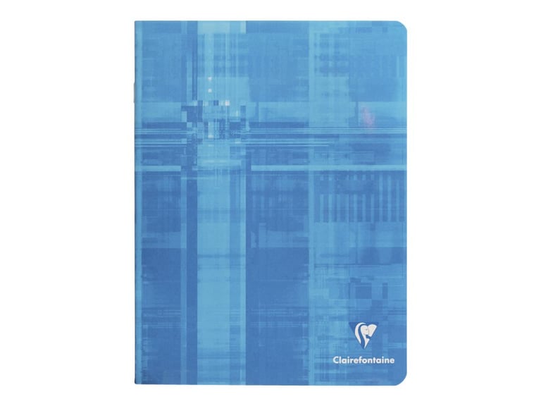 Cahier Travaux Pratiques Clairefontaine 17x22cm - 48 Pages Seyès + Uni - Grammage 70g + 90g - Piqué