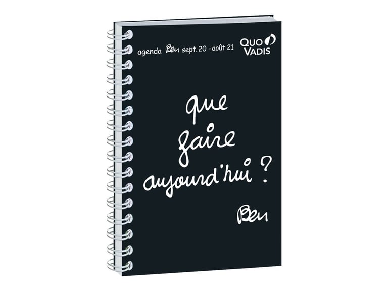 Agenda Scolaire Journalier Ben X Cm Quo Vadis Mod Les Assortis