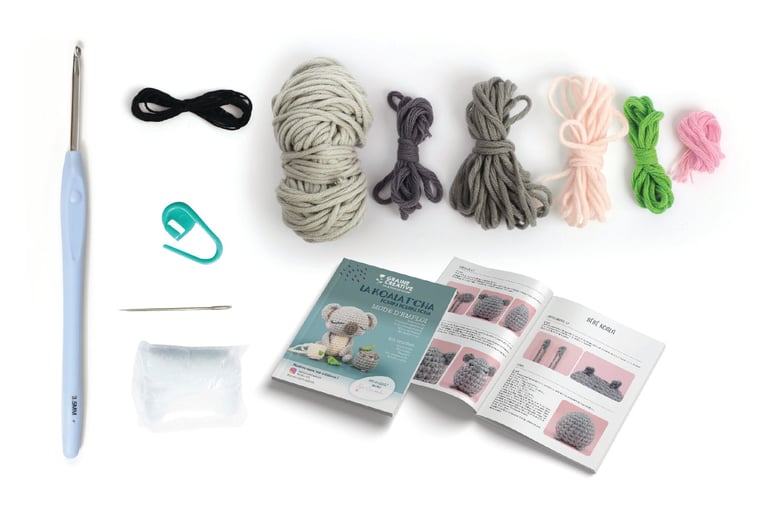 Graine Créative Kit Amigurumi Koala 125 mm - Crochet | Cultura
