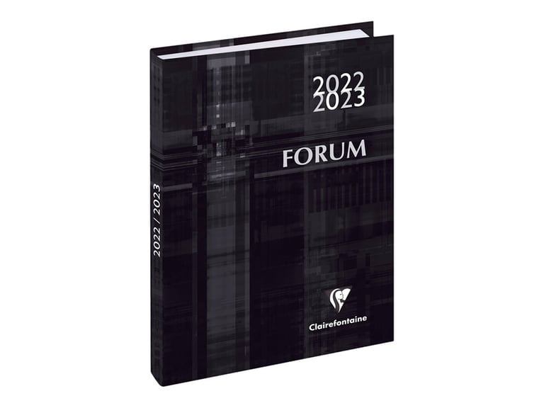 1 agenda scolaire journalier 20222023 Forum Office Metric 15 x 21 cm Exacompta Modèles assortis