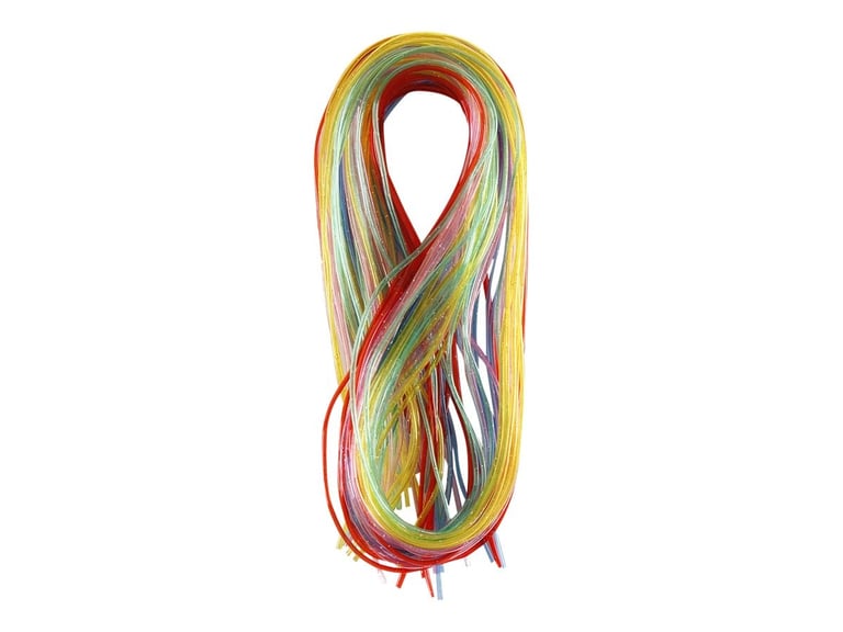Lot De Scoubidous Pailletés Multicolores - Occasion Pour Activités Manuelles