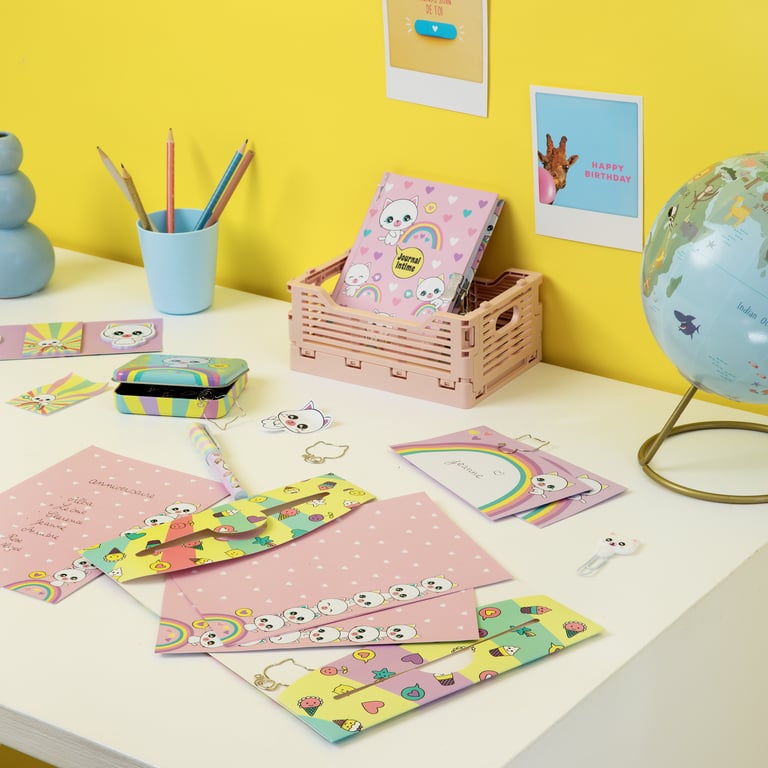 Lot de 12 trombones chat Kawaï Cultura Cultura