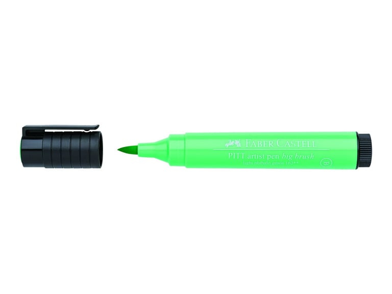 Feutre PITT big brush vert phtalo clair - Feutres Arts Graphiques
