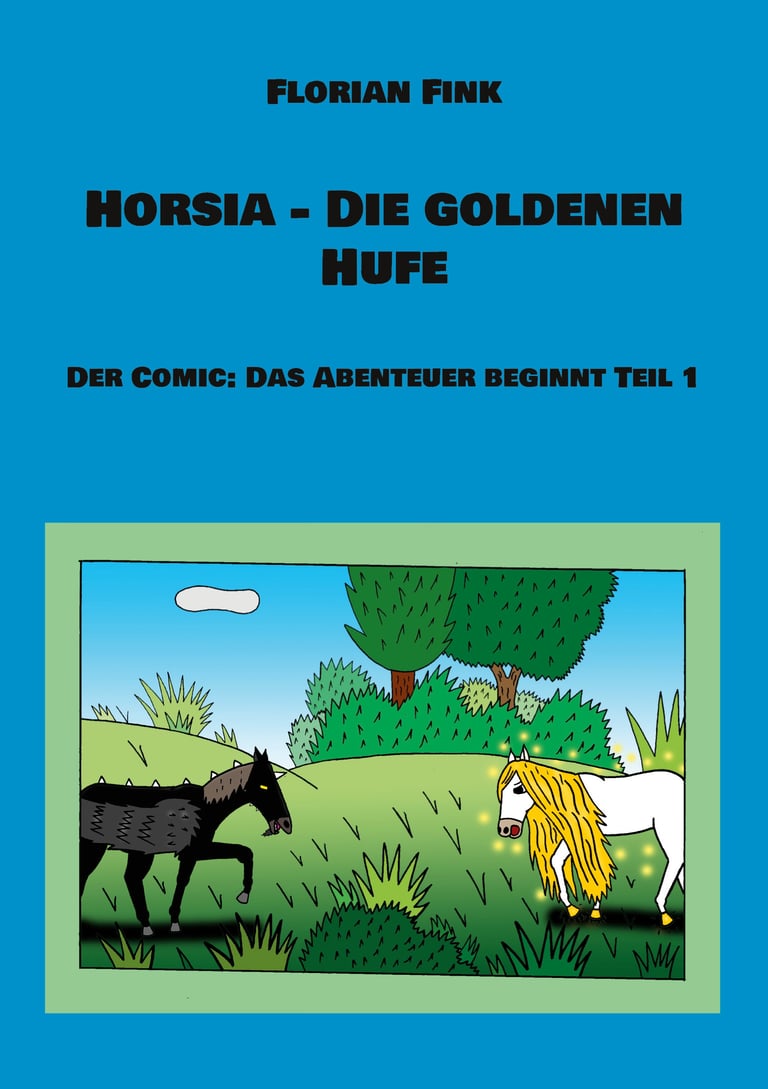 Horsia Die goldenen Hufe Der Comic Das Abenteuer beginnt Teil 1