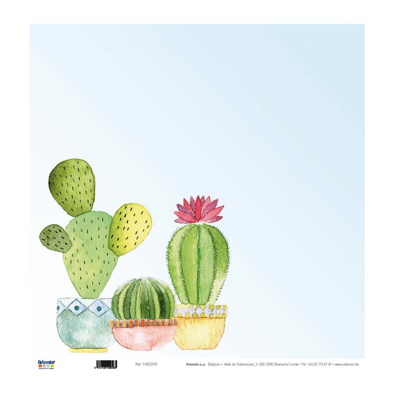 Assortiment De 6 Papiers Doubles 30x30 Et 1 Feuille Acétate 'HA PI Little Fox - Falala' - La