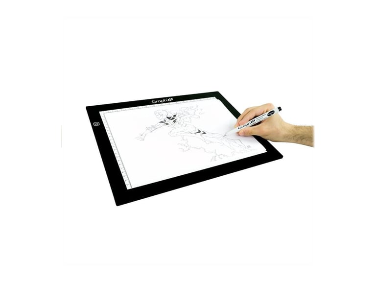 Tablette lumineuse A3 A3 Digital Graphics Tablette Tablette Tableau Traçage électronique Table de Copie Table d'écriture Table de peinture Color : Red 